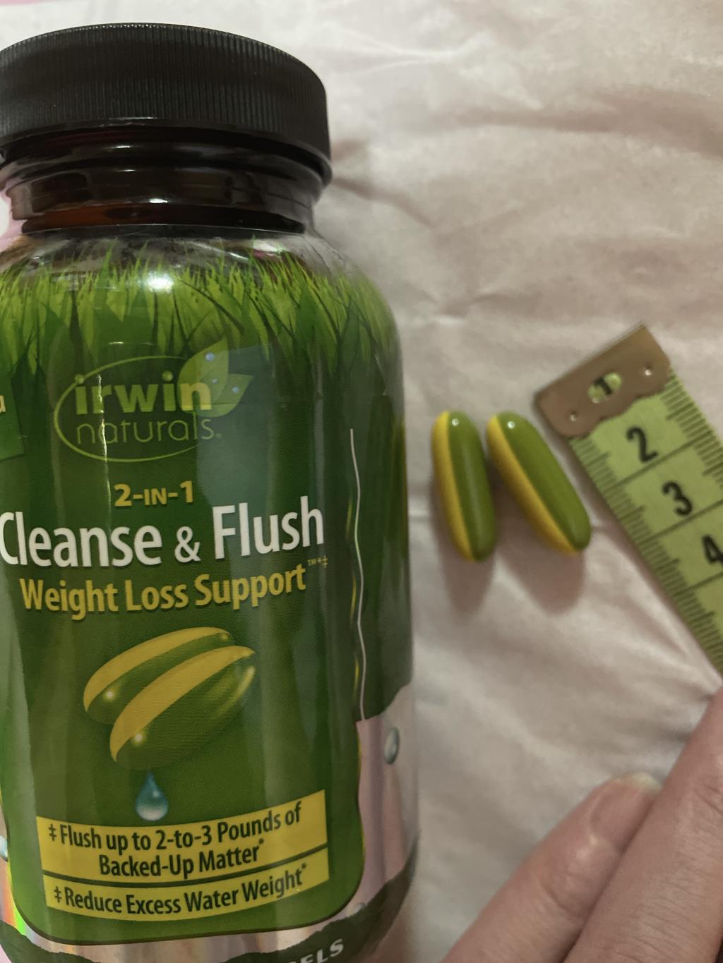 2IN1クレンズ&フラッシュウェイトロスサポート（IrwinNaturals）個人輸入 効果 脂肪吸収抑制・便秘解消 オランダ屋