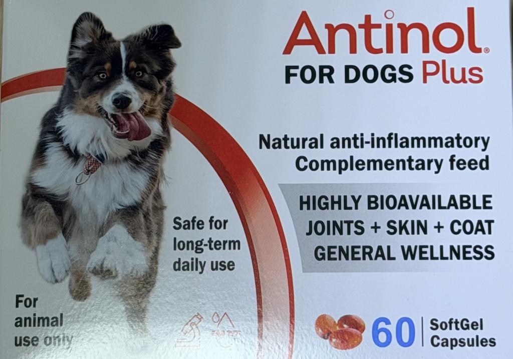 アンチノールプラス犬用60カプセル（ドイツ製）通販｜サプリメント｜犬