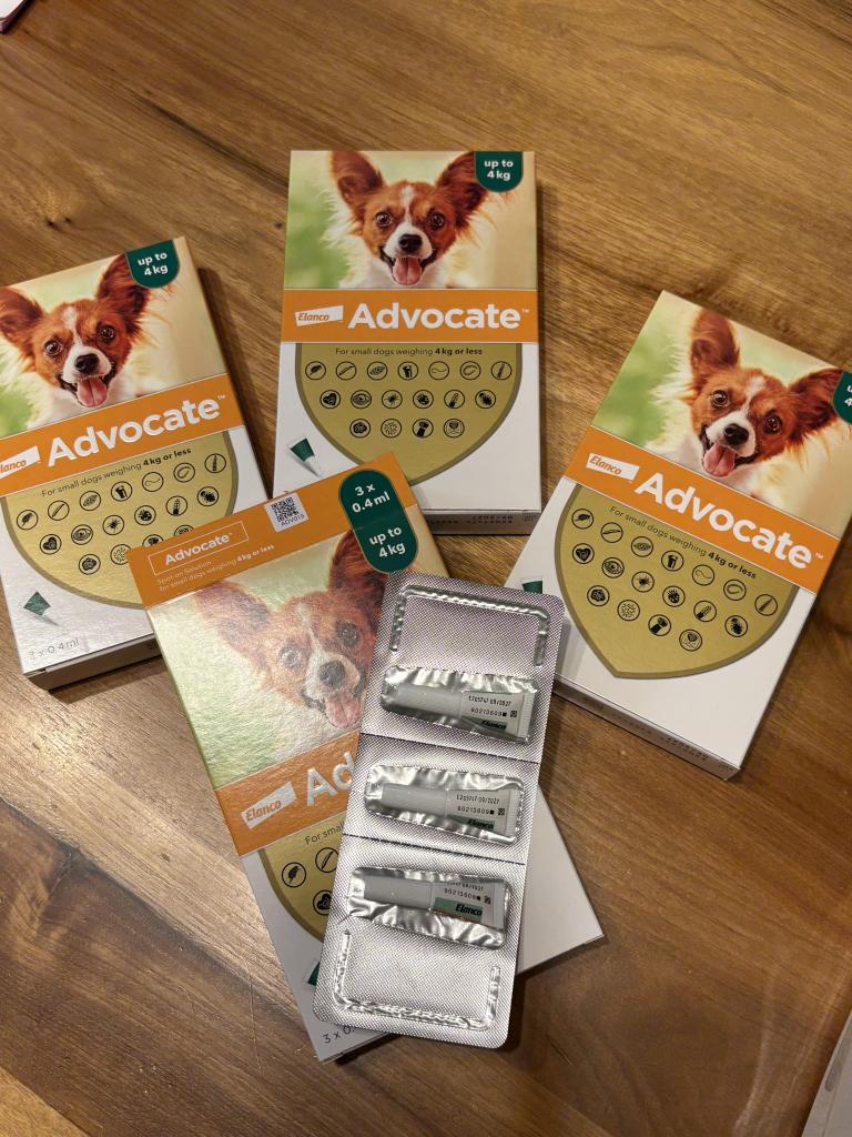 アドボケート（小型犬用／4kg未満）通販｜フィラリア予防薬｜犬｜ペットのお薬うさパラ
