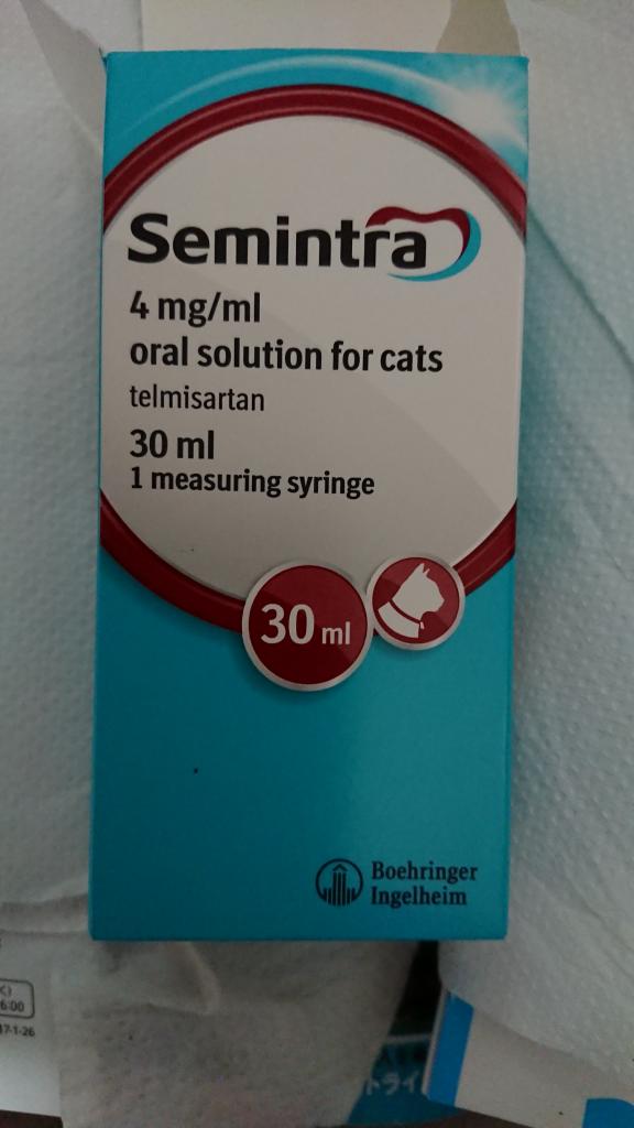 セミントラ4mg（30mL）通販｜腎臓・ホルモン・泌尿器｜猫｜ペットのお