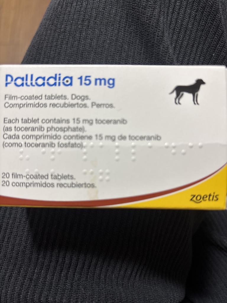 パラディア錠 15mg通販｜抗がん剤｜犬｜ペットのお薬うさパラ