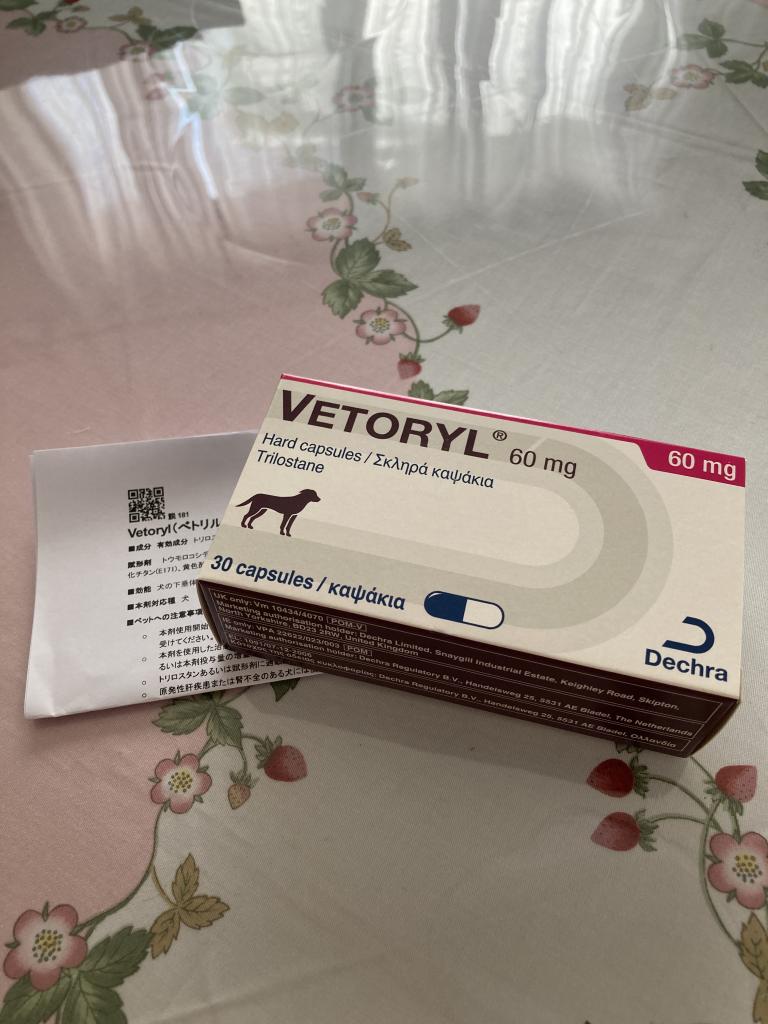 べトリル60mg[アドレスタン海外版]通販｜腎臓・ホルモン・泌尿器｜犬