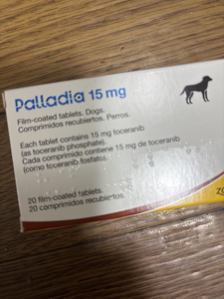 パラディア錠　未使用　20錠 パラディア錠15mg通販｜抗がん剤｜犬｜ペットのお薬うさパラ
